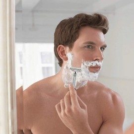 Safety Razors for Men Double Edge Safety Razor for Shaving - Razors for Men Reusable Stainless Steel Manual Cut Throat Single Blade Razor Navajas Para Barbero- 5 Shaving Blades By Krisp Beauty Safety Razors for Men Double Edge Safety Razor for Shaving - Razors for Men Reusable Stainless Steel Manual Cut Throat Single Blade Razor Navajas Para Barbero- 5 Shaving Blades By Krisp Beauty