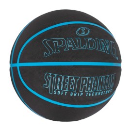 Spalding Street Phantom Outdoor Basketball Neon Blue 29.5 Spalding Street Phantom Outdoor Basketball Neon Blue 29.5