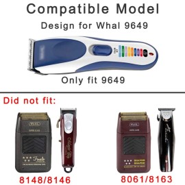 Replacement Charger for Wahl 9649 Hair Clipper, 3.5V Wahl Charger Compatible with Wahl 9649 9649P Color Pro Cordless Hair Clipper Trimmer Power Cord Replacement Charger for Wahl 9649 Hair Clipper, 3.5V Wahl Charger Compatible with Wahl 9649 9649P Color Pro Cordless Hair Clipper Trimmer Power Cord