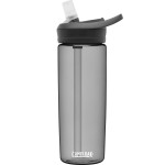 CamelBak Eddy+ Bite Valve Straw Tritan Renew Water Bottle Charcoal, 20oz