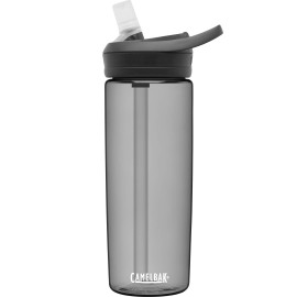 CamelBak Eddy+ Bite Valve Straw Tritan Renew Water Bottle Charcoal, 20oz CamelBak Eddy+ Bite Valve Straw Tritan Renew Water Bottle Charcoal, 20oz