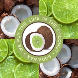 SodaWax Natural Bar Soap (2-Pack) LIME IN THE COCONUT (10oz/280g) Any 3 Items SHIP FREE