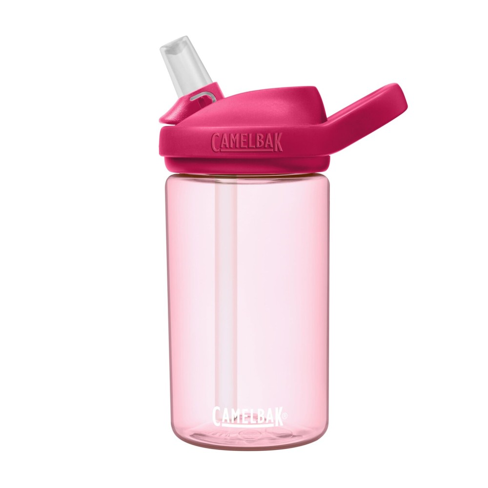 CamelBak Eddy+ Kids Bite Valve Straw Tritan Renew Water Bottle Grapefruit, 14oz