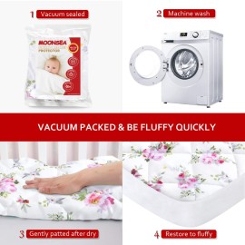 Pack and Play Sheets Fitted, Breathable Thick Playard Lovely Print Cover 39275 Compatible with Graco Pack n Play, Floral