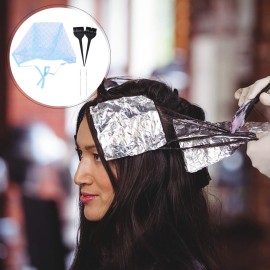 Lurrose 6pcs Tipping Cap Salon Hair Coloring Highlighting Dye Cap Disposable Hair Coloring Cap With Hair Tinting Brush Hook Hair Coloring Kit Lurrose 6pcs Tipping Cap Salon Hair Coloring Highlighting Dye Cap Disposable Hair Coloring Cap With Hair Tinting Brush Hook Hair Coloring Kit