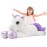 Lanmore 43 Giant Unicorn Stuffed Animal, Unicorn Plush Pillow Toys Big Plushy Fluffy, Gift for Girls Kids Boys Girlfriend, White & Purple