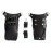 Scissor Holster Pouch,Boshiho PU Leather Salon Barber Hairdressing Scissors Holster Detachable Hair Stylist Tools Bag Comb Shear Holster with Waist Shoulder Belt