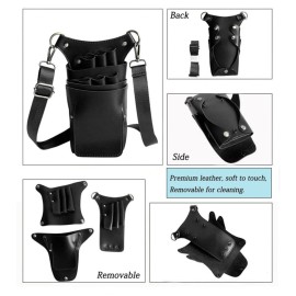 Scissor Holster Pouch,Boshiho PU Leather Salon Barber Hairdressing Scissors Holster Detachable Hair Stylist Tools Bag Comb Shear Holster with Waist Shoulder Belt Scissor Holster Pouch,Boshiho PU Leather Salon Barber Hairdressing Scissors Holster Detachable Hair Stylist Tools Bag Comb Shear Holster with Waist Shoulder Belt