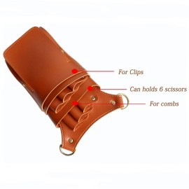 Scissor Holster Pouch,Boshiho PU Leather Salon Barber Hairdressing Scissors Holster Detachable Hair Stylist Tools Bag Comb Shear Holster with Waist Shoulder Belt Scissor Holster Pouch,Boshiho PU Leather Salon Barber Hairdressing Scissors Holster Detachable Hair Stylist Tools Bag Comb Shear Holster with Waist Shoulder Belt