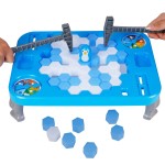 DR.DUDU Ice Breaker Game Save Penguin On Ice Block Family Funny Game Penguin Trap Activate Game Children\'s Day Gifts