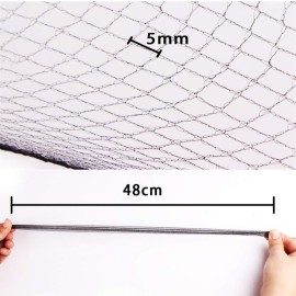 Furnido 100 Pack Black Invisible Elastic Edge Hair Nets,length 20 Inches with 1/4 Inches Opening,Lightweight Dancing Hairnets One Size Fits All for Women, Girls Furnido 100 Pack Black Invisible Elastic Edge Hair Nets,length 20 Inches with 1/4 Inches Opening,Lightweight Dancing Hairnets One Size Fits All for Women, Girls