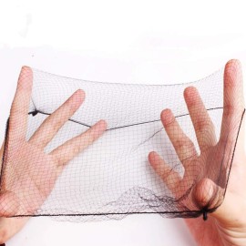 Furnido 100 Pack Black Invisible Elastic Edge Hair Nets,length 20 Inches with 1/4 Inches Opening,Lightweight Dancing Hairnets One Size Fits All for Women, Girls Furnido 100 Pack Black Invisible Elastic Edge Hair Nets,length 20 Inches with 1/4 Inches Opening,Lightweight Dancing Hairnets One Size Fits All for Women, Girls