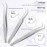 LANKIZ Eyelash Extension Tweezers Set 5 PCS for Volume Lash Extensions Stainless Steel Straight and Curved Tips Eyelash Tweezers for Extensions Isolation Fanning Applicator -Silver