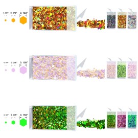Glitter Wenida 9 Colors 105g Holographic Iridescent Chameleon Festival Sequins Craft Chunky Glitter for Arts Face Hair Body Nail Glitter Wenida 9 Colors 105g Holographic Iridescent Chameleon Festival Sequins Craft Chunky Glitter for Arts Face Hair Body Nail