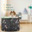 visesunny Collapsible Large Capacity Basket Spaceship Star Clothes Toy Storage Hamper with Durable Cotton Handles Home Organizer Solution for Bathroom, Bedroom, Nursery, Laundry,Closet