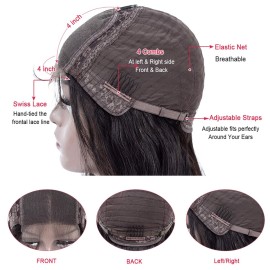 SUPERLOOK Short Bob Wigs Straight Hair Lace Closure Wigs Human Hair Wigs for Black Women Bob Wigs 4x4 Lace Closure Wigs 12inch SUPERLOOK Short Bob Wigs Straight Hair Lace Closure Wigs Human Hair Wigs for Black Women Bob Wigs 4x4 Lace Closure Wigs 12inch