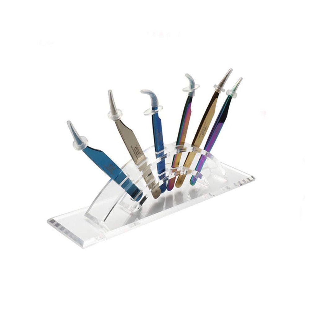 esowemsn 1PC 6 Holes Acrylic Tweezers Stand Holder Eyelash Extension Storage Rack Eyelash Tweezer Collecting Displaying Shelf Eyelashes Extension Supplies Accessories esowemsn 1PC 6 Holes Acrylic Tweezers Stand Holder Eyelash Extension Storage Rack Eyelash Tweezer Collecting Displaying Shelf Eyelashes Extension Supplies Accessories