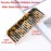 Fsmiling Wide Tooth Comb Large Detangling Comb Cellulose Detangler Comb for Women Thick Curly Wavy Wet Dry Hair 2 Pack,Tortoise shell