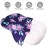 TANOFAR Baby Lounger Cover, Newborn Lounger Cover for Girls, Removable Nest Slipcover, Soft Comfortable, Machine Washable, Purple Flower