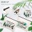 Weewooday 2 Pcs Leaf Makeup Bags Funny Might Be Makeup Might Be Weed Bag Cosmetic Zipper Purse Weed Gifts for Women Vacation Travel
