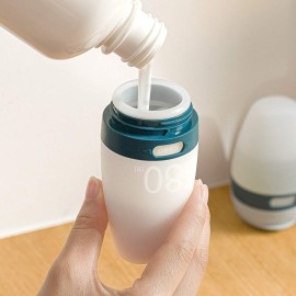 JOMIHONEY Silicone Travel Bottles, Leak Proof Squeezable Refillable Travel Accessories Toiletries Containers Travel Size Cosmetic Tube for Shampoo Lotion Soap Liquids (2-pack 1.7oz/50ml)