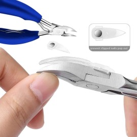 JTIEO 12PCS Toenail Clippers Heavy Duty Toenail Clippers for Thick Toenails Toe Nail Kit Toe Nail Clippers Podiatrist Toenail Clippers Ingrown Toenail Removal Kit Toenail Clipper (Blue) JTIEO 12PCS Toenail Clippers Heavy Duty Toenail Clippers for Thick Toenails Toe Nail Kit Toe Nail Clippers Podiatrist Toenail Clippers Ingrown Toenail Removal Kit Toenail Clipper (Blue)