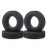 RC-Hub 4pcs RC Rubber Tires 22mm Wheel Tires for 1/14 Tamiya Tractor Trucks Front Rear Wheel Rims