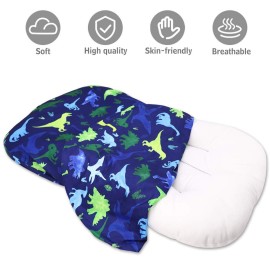 TANOFAR Baby Lounger Cover, Newborn Lounger Cover for Boys, Removable Nest Slipcover, Soft Comfortable, Machine Washable, Dinosaurs