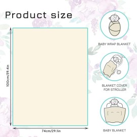 TANOFAR Baby Blankets Purple Floral Minky Toddler Blanket for Boys Girls, Dotted Backing, Double Layer, Crib Receiving Blanket, for Nursery/Stroller/Toddler Bed/Carseat, 30 x 40 in, Watercolor Flower