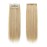 Clip in Remy Hair Piece Human Hair Invisible Hairpin Hairpiece for Women with Thinning Hair Bald Patch 12 inch Hair Cushion Straight Remy Hair for Adding Volume 1 piece Lightweight Ash Blonde 24