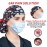 ABAMERICA Ponytail Scrub Caps for Women Surgical Caps Nurse Hat with Functional Ponytail Holder for Long Hair, Single or Satin-Lined