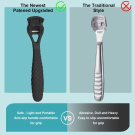 Foot Care Pedicure Callus Shaver Hard Skin Remover, Sichy Heel Scraper for Feet, 10 Replacement Slice 1 Stainless Steel Callus Shaver Foot Care Tools Hard Dry Skin Remover for Hand Feet Foot Care Pedicure Callus Shaver Hard Skin Remover, Sichy Heel Scraper for Feet, 10 Replacement Slice 1 Stainless Steel Callus Shaver Foot Care Tools Hard Dry Skin Remover for Hand Feet