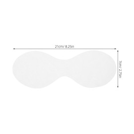 Lurrose 200pcs Disposable Non Woven Cotton DIY Makeup Facial Cotton Pads Spa Skin Care Cosmetic Facial Paper Sheet Eye Nose Face Cover for Home Salon Beauty Tools