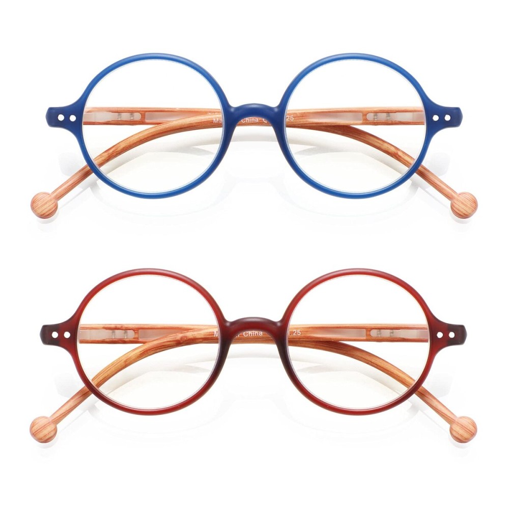 TISHUI Blue Light Blocking Glasses Women Men Round Blue Ray Glasses Unisex Circular Lightweight Blueblocker Glasses Anti Glare/UV400 TISHUI Blue Light Blocking Glasses Women Men Round Blue Ray Glasses Unisex Circular Lightweight Blueblocker Glasses Anti Glare/UV400