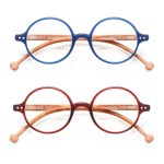 TISHUI Blue Light Blocking Glasses Women Men Round Blue Ray Glasses Unisex Circular Lightweight Blueblocker Glasses Anti Glare/UV400
