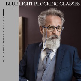 TISHUI Blue Light Blocking Glasses Women Men Round Blue Ray Glasses Unisex Circular Lightweight Blueblocker Glasses Anti Glare/UV400 TISHUI Blue Light Blocking Glasses Women Men Round Blue Ray Glasses Unisex Circular Lightweight Blueblocker Glasses Anti Glare/UV400