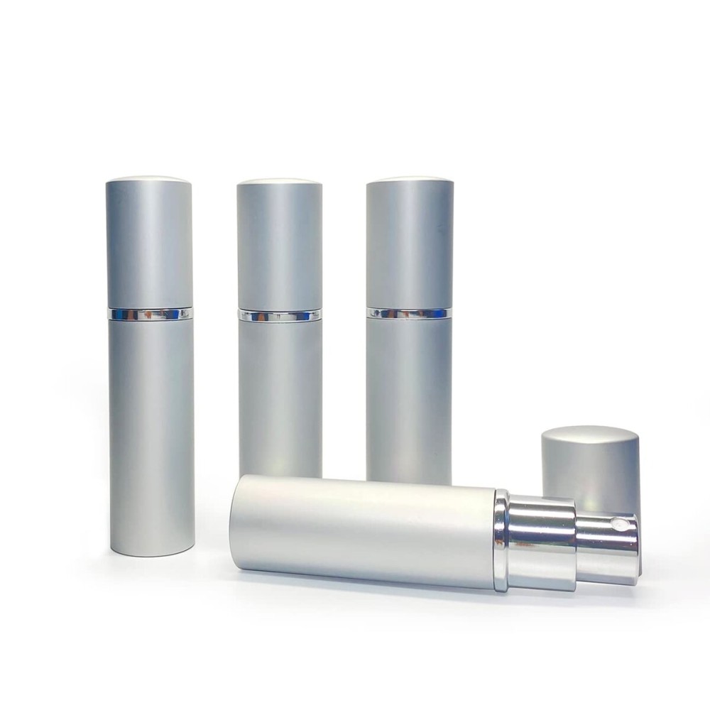 ZbFwmx 20 Pack Set 10ML Protable Refill Bulk Atomizer Spray Travel Perfume Bottle Hydrating Empty Bottle (20Pack Metal) ZbFwmx 20 Pack Set 10ML Protable Refill Bulk Atomizer Spray Travel Perfume Bottle Hydrating Empty Bottle (20Pack Metal)