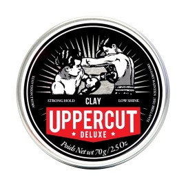 Uppercut Deluxe Clay, Strong Hold, Low Shine, 2.5 Ounces Uppercut Deluxe Clay, Strong Hold, Low Shine, 2.5 Ounces