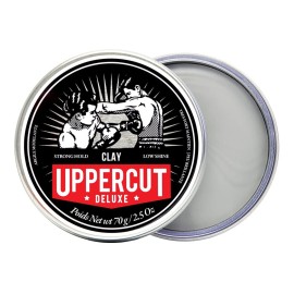 Uppercut Deluxe Clay, Strong Hold, Low Shine, 2.5 Ounces Uppercut Deluxe Clay, Strong Hold, Low Shine, 2.5 Ounces