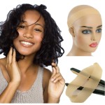 FRX Transparent Silicone Non Slip Wig Grip Headbands for Women, Comfort Elastic Wig Grip Headband to Hold Wigs Frontal Sports and Yoga (Brown Transparent)