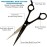 Professional Hair Cutting Scissors - Krisp Shave Japanese Stainless Steel Salon Barber Scissor (7 Inch) - Shears for Men\'s Beard Mustache Women Kids Pets Haircut All Purpose Shear, KSP-786
