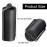Syhood 18 Pcs Satin Rollers for Black Hair Foam Sponge Rollers Black Silk Satin Wrapped Hair Curlers for Hairdressing Styling(1.18 Inch)