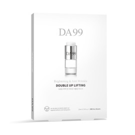 DA99 Brightening & Lifting Double Up Mask 1 Pack (5 sheets,3.9 Ounces) Anti Wrinkle Anti Aging Skin Care Facial Mask Pack KBeauty