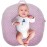 Strechy Newborn Lounger Cover, Removable and Ultra Soft Sung Fitted Baby Lounger Slipcover by BlueSnail(1 Pack,Pink)