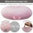 Strechy Newborn Lounger Cover, Removable and Ultra Soft Sung Fitted Baby Lounger Slipcover by BlueSnail(1 Pack,Pink)