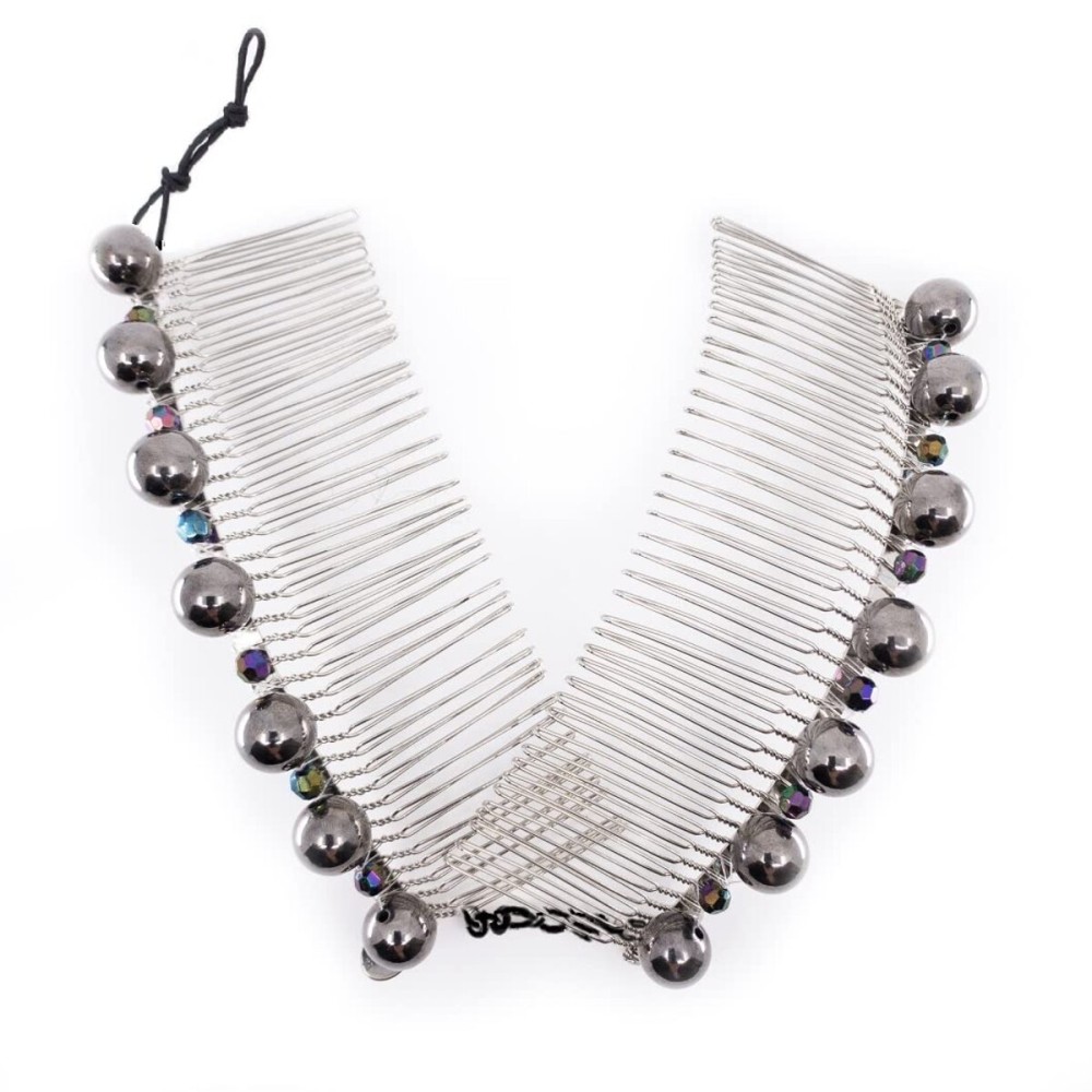 HairZing Stretchy Banana Hair Clip - Sturdy Hold, No Damage, Creases or Pain (Faux Pearl, Large) HairZing Stretchy Banana Hair Clip - Sturdy Hold, No Damage, Creases or Pain (Faux Pearl, Large)