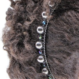 HairZing Stretchy Banana Hair Clip - Sturdy Hold, No Damage, Creases or Pain (Faux Pearl, Large) HairZing Stretchy Banana Hair Clip - Sturdy Hold, No Damage, Creases or Pain (Faux Pearl, Large)