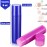 64 Pieces Lip Balm Tubes 5 ml Empty Lip Gloss Balm Containers Refillable Rotatable Plastic Lipstick Tubes DIY Lip Gloss Balm Tube Holder for DIY Cosmetic, 8 Colors