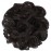 Elaine Hair Buns Hair Piece Messy Tousled Wavy Curly Scrunchies Wrap Ponytail Extensions With Elastic Rubber Band Synthetic Donut Updo Hairpieces for Women Girls (Dark Brown -98)