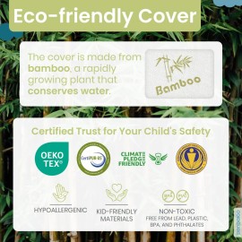 BANBALOO | Bed Bumper for Toddlers - Premium Model | XL Bed Barrier with Mattress Cover | Toddler Bed Bumper | Easy Setup and Quick Installation | Queen, King, Twin, Full-Size Bed | Foam